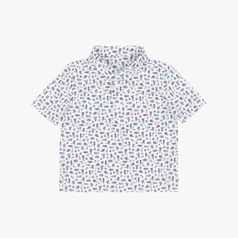 SOLD OUT - Lil' Backyard Baseball Performance Polo