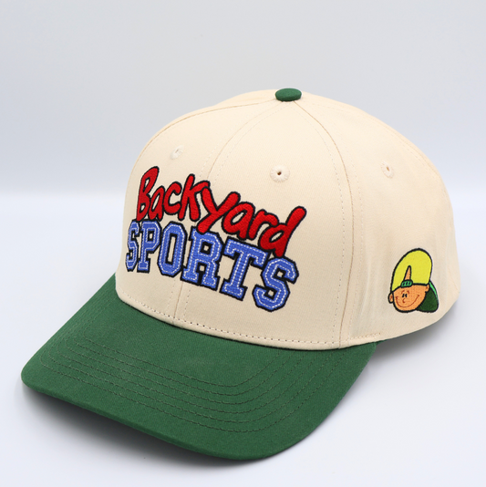 Backyard Sports Hat - Cream/Green