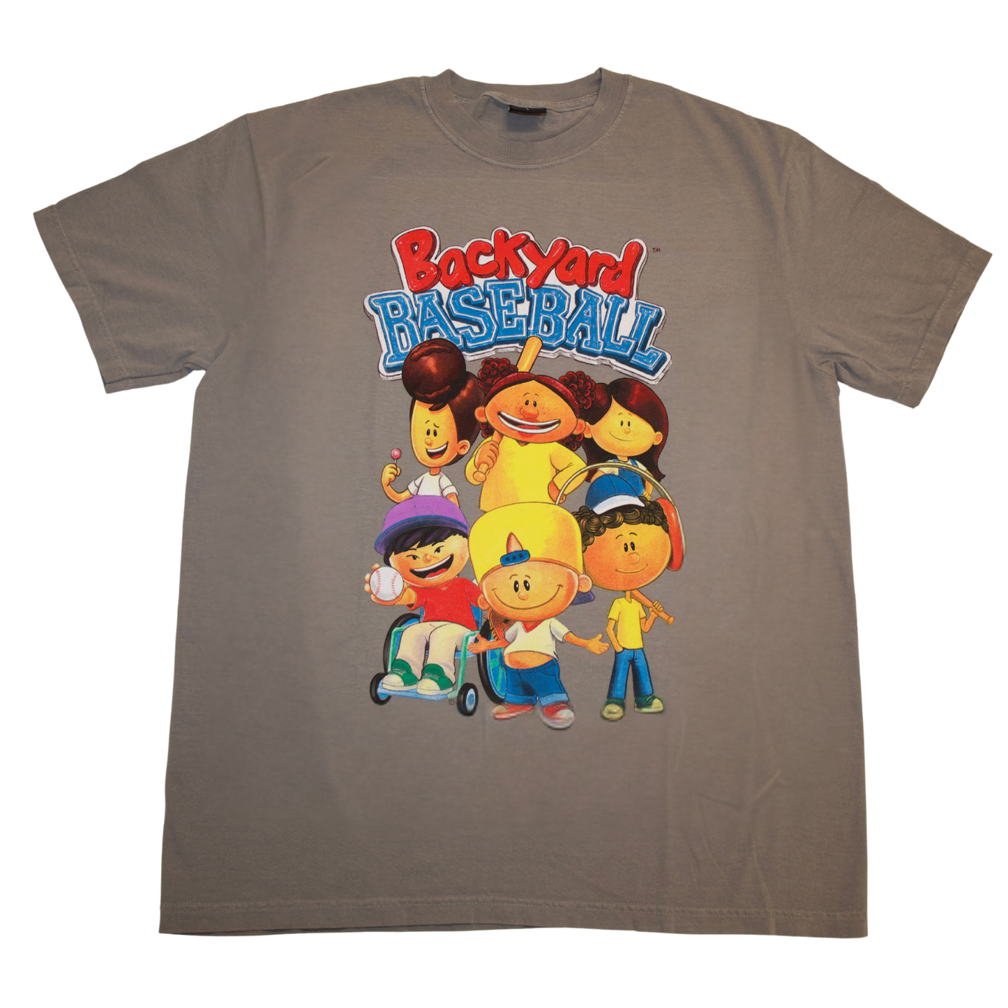 Backyard Baseball Gang Tee