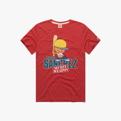Homage - Backyard Baseball Pablo Sanchez Secret Weapon Tee