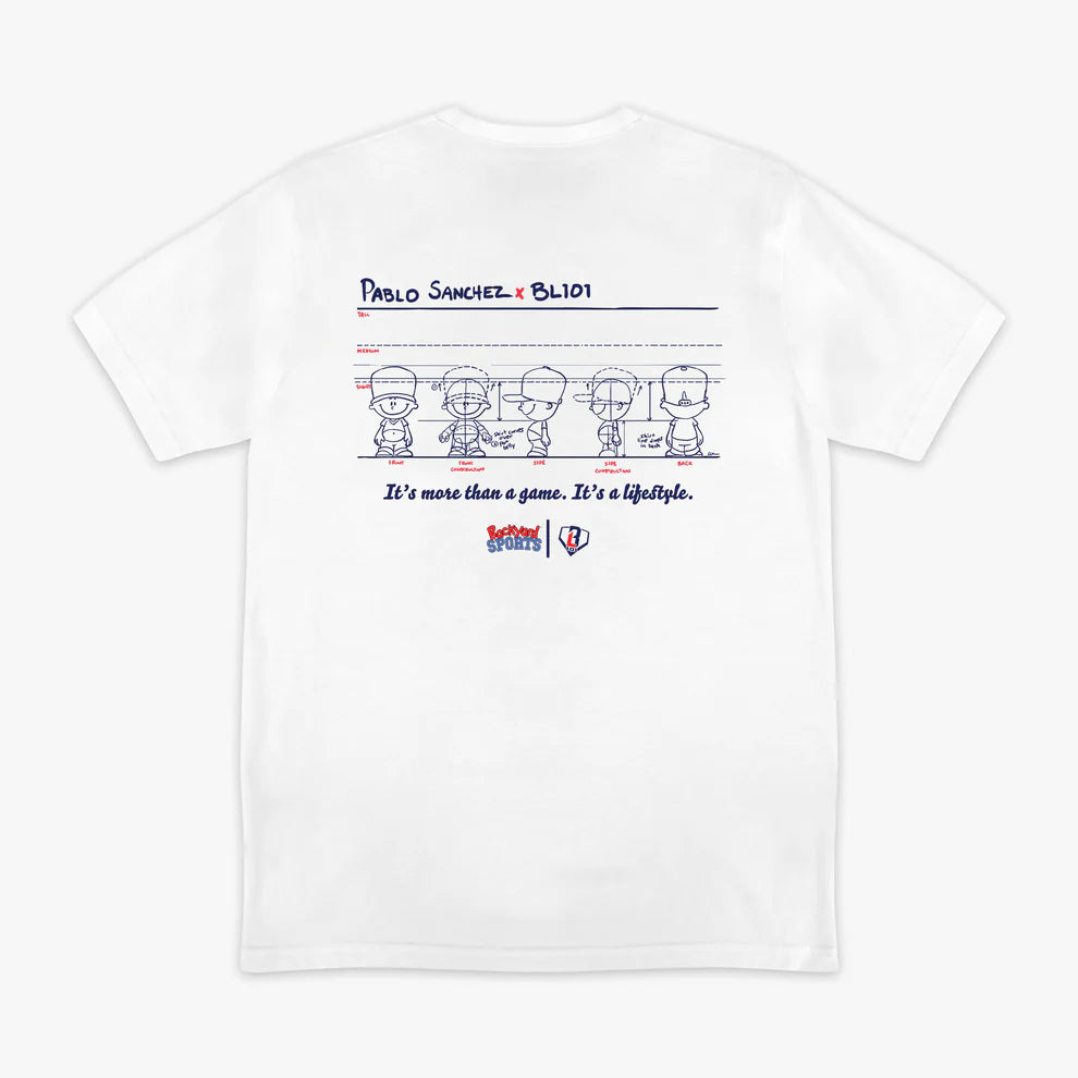 Baseball Lifestyle 101 - Backyard Blueprint Tee