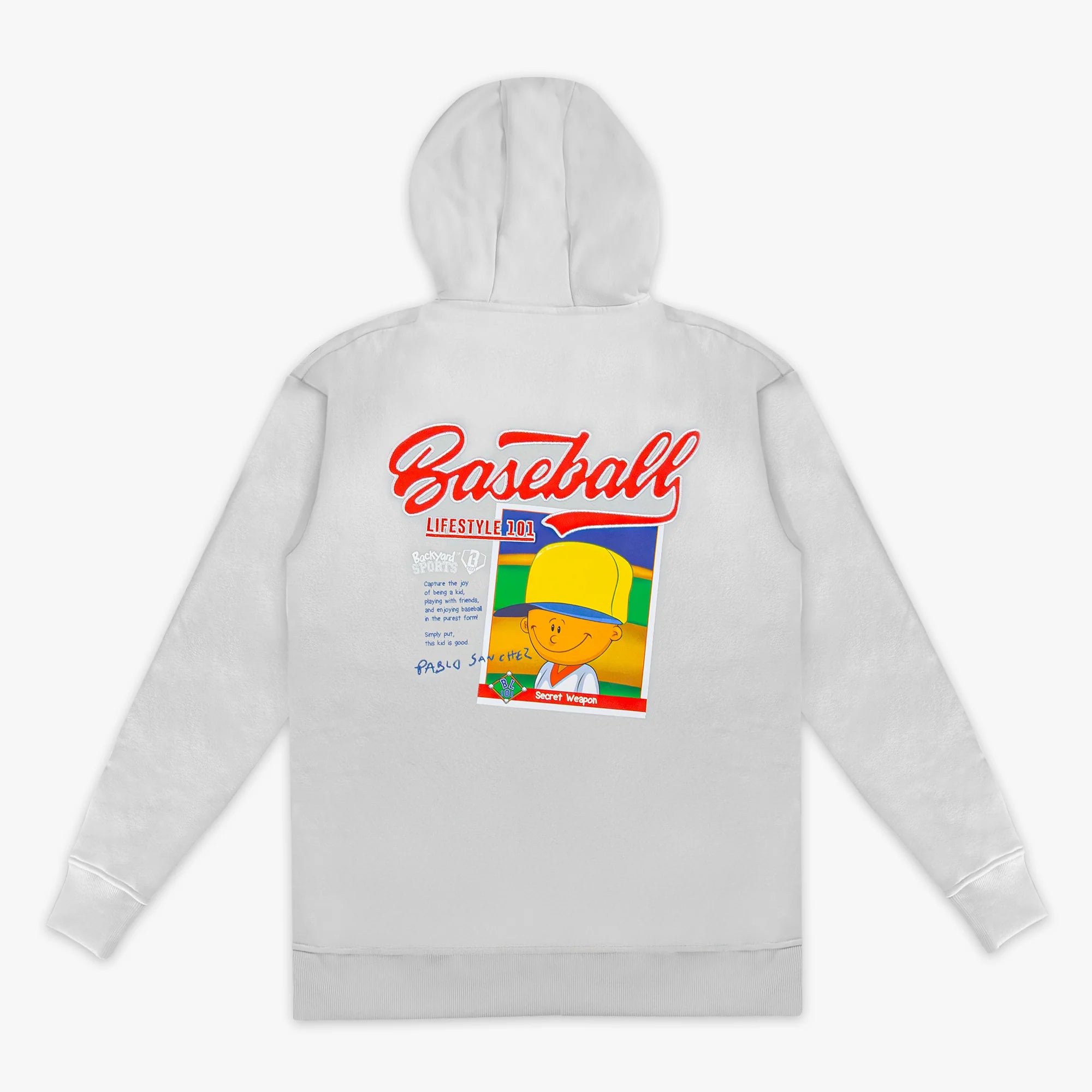 Baseball Lifestyle 101 - Backyard Hall of Fame Hoodie