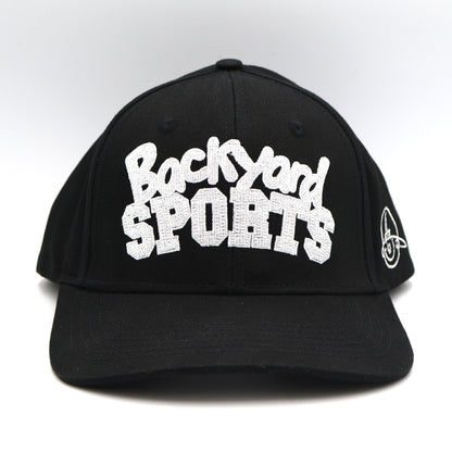 Backyard Sports Hat - Black with Pablo Sketch