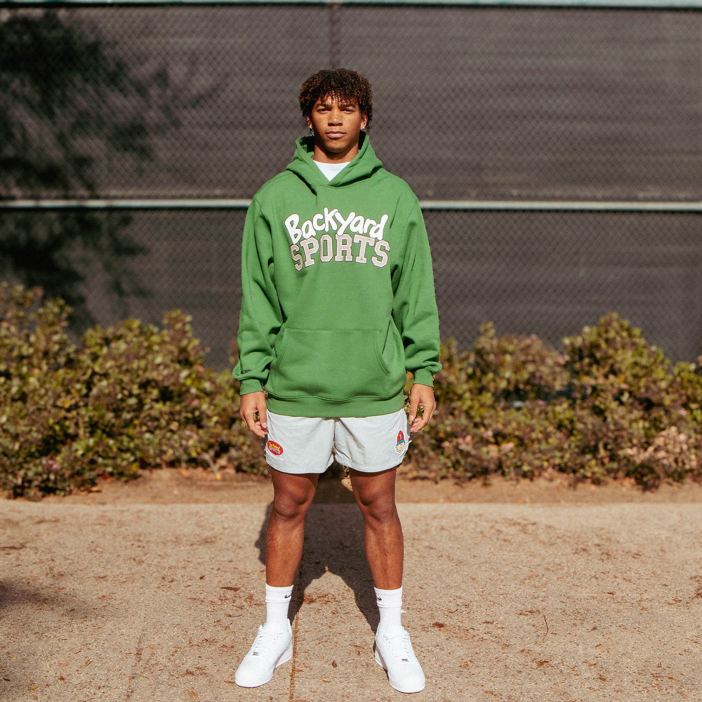 HEAVYWEIGHT BACKYARD SPORTS HOODIE - GREEN