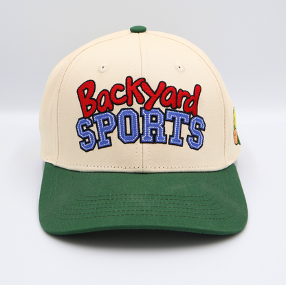 Backyard Sports Hat - Cream/Green