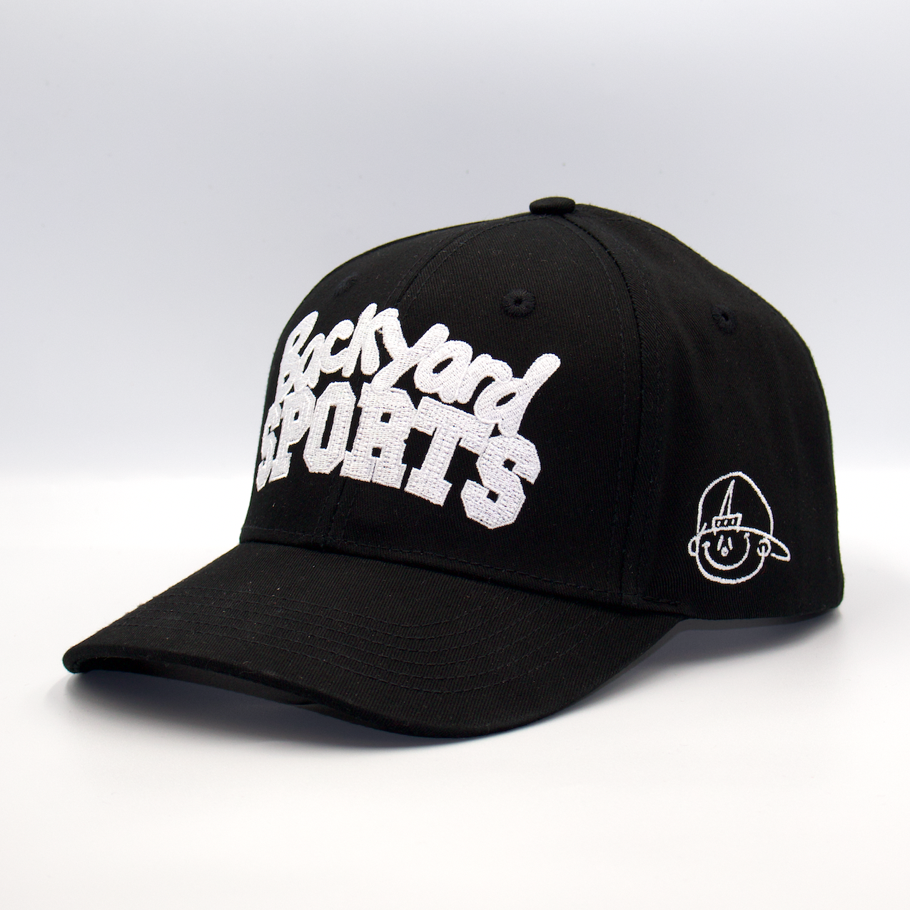 Backyard Sports Hat - Black with Pablo Sketch