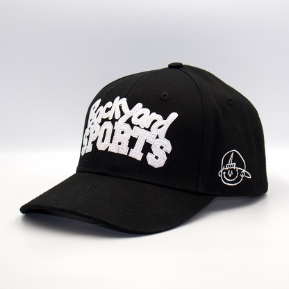 Backyard Sports Hat - Black with Pablo Sketch