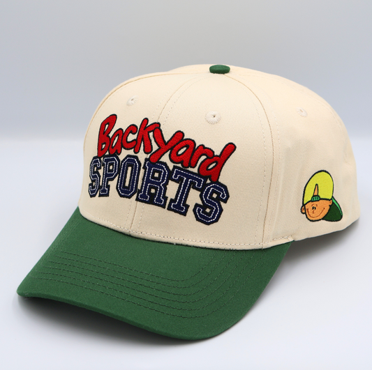 Backyard Sports Hat - Cream/Green