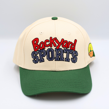 Backyard Sports Hat - Cream/Green
