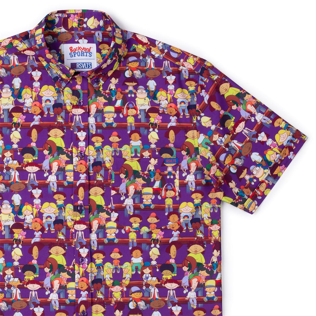 "Backyard Bleachers" KUNUFLEX Short Sleeve Shirt